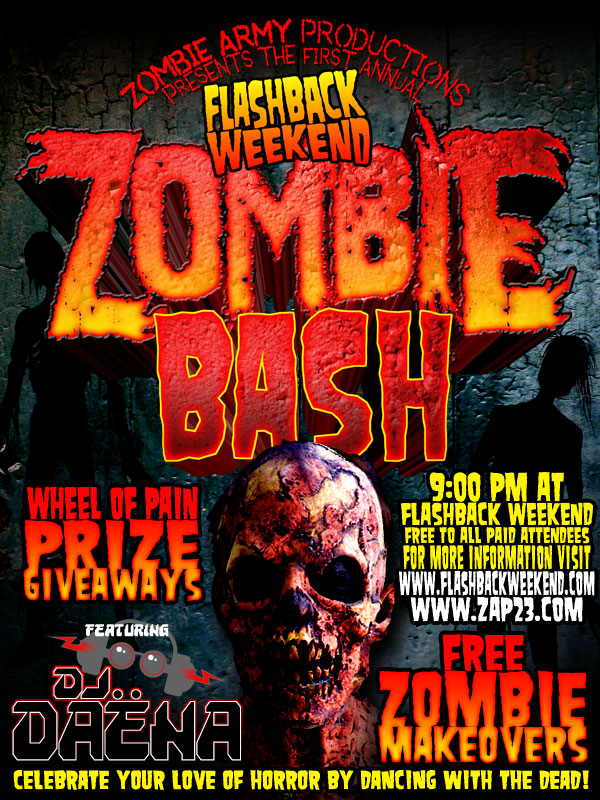 Flashback Weekend Zombie Bash